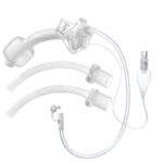 Tracoe twist cannula with low pressure cuff and Subglottic Suction Line 306-06 | Atos Medical